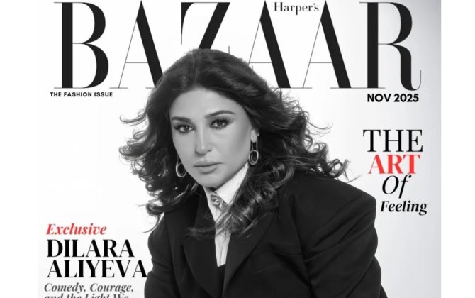 Dilarə Əliyeva dünyaca məşhur jurnalda - FOTOLAR