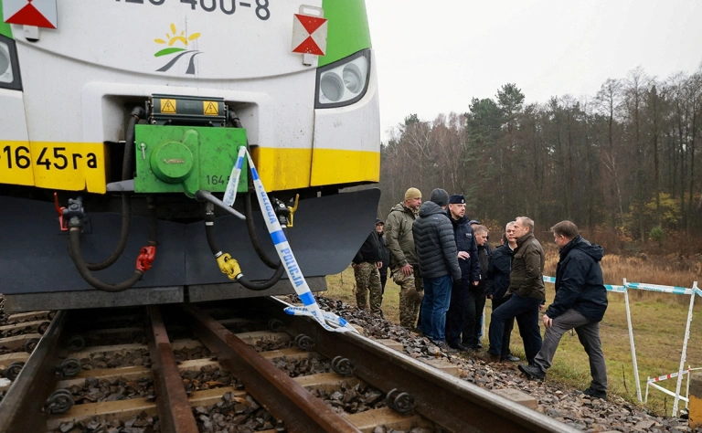 Украинца задержали в Польше по делу о диверсии на железной дороге