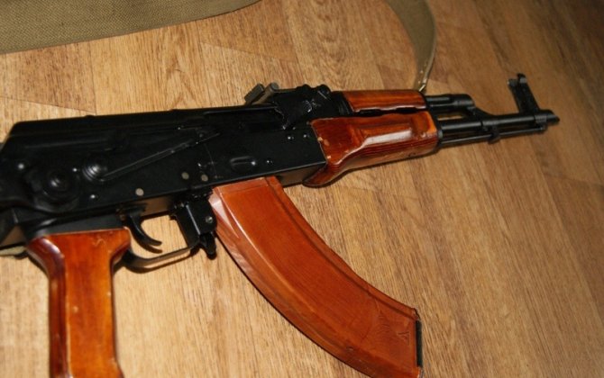 В Сумгайыте изъят автомат Калашникова