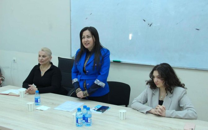 ADAU-nun müəllim və tələbələri inklüziv təhsillə bağlı məlumatlandırılıb