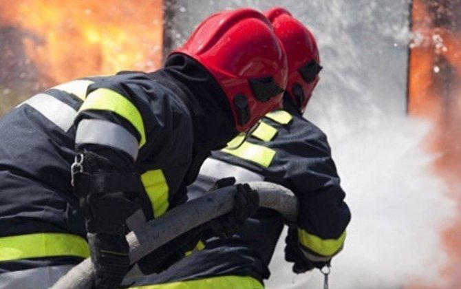 Xırdalanda evdə baş verən yanğın söndürüldü - YENİLƏNİB