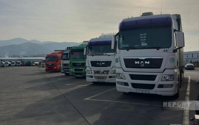 Gürcüstan 20 gündür Azərbaycan “TIR”larını gömrükdən buraxmır