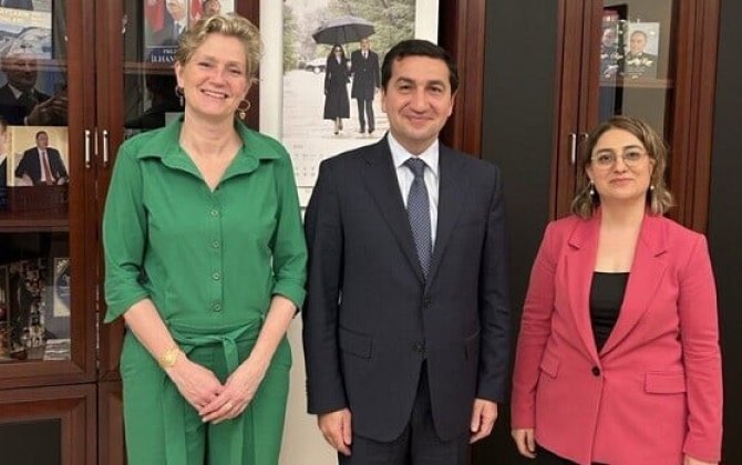 Хикмет Гаджиев встретился с послом Нидерландов