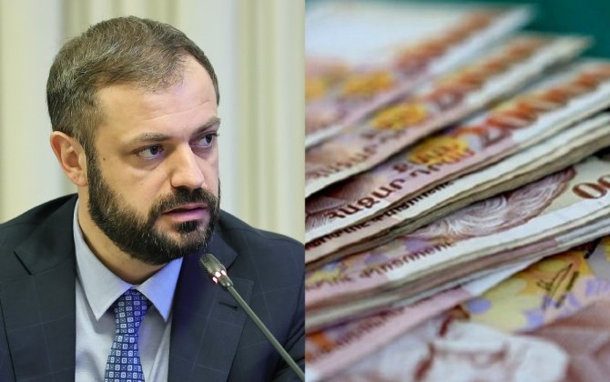Ermənistanda 5143 dollardan çox qazanan insanların sayı 1338 nəfər artıb...-İqtisadiyyat naziri