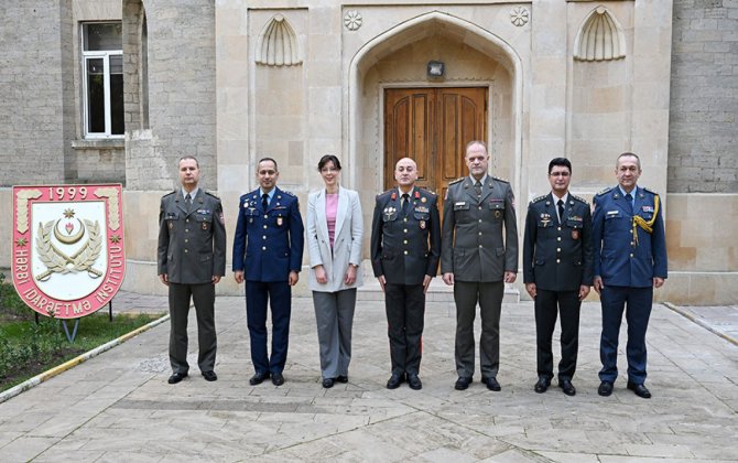 Azərbaycanla Serbiya arasında hərbi təhsil sahəsində əməkdaşlıq müzakirə olunub - FOTO