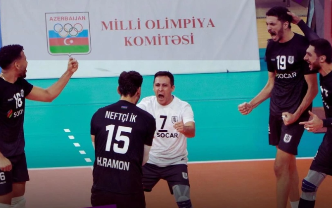 Kişi voleybolçular arasında Azərbaycan Yüksək Liqasında 