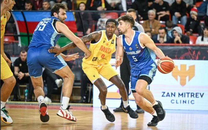 Наши баскетболисты уступили команде Северной Македонии