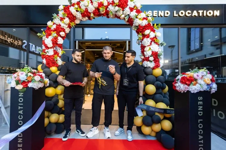 Həbib Nurməhəmmədov Dubayda mağaza açdı - FOTO