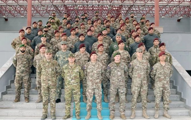 Azərbaycan, Türkiyə və Gürcüstan xüsusi təyinatlıları Ankarada təlim keçdi - FOTO