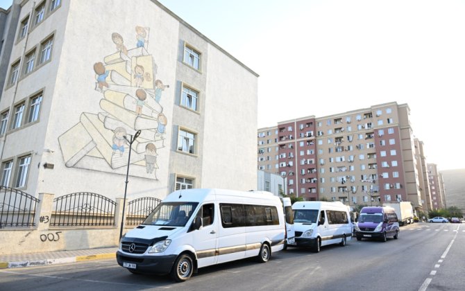 В село Хыдырлы отправилась очередная группа переселенцев