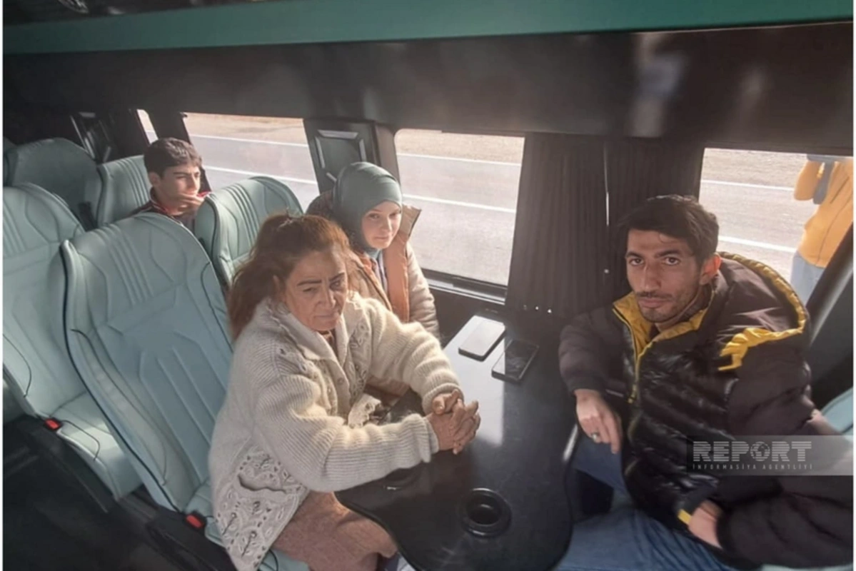 Xocavəndin Qırmızı Bazar qəsəbəsinə növbəti köç karvanı yola salınıb - FOTO