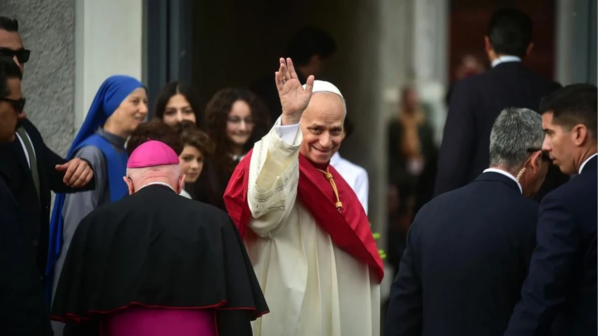 Roma Papası XIV Leo Türkiyədə İznik şəhərinə gedib - FOTO