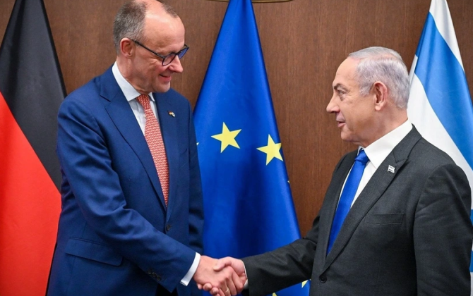 Gələn həftə Merts və Netanyahu arasında görüş olacaq