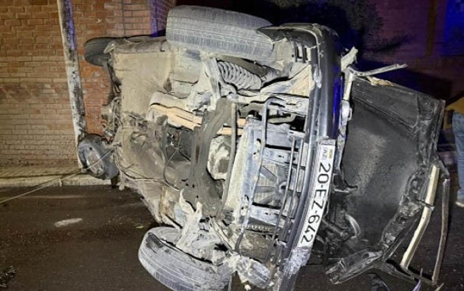 Gəncədə yol qəzası baş verib - Xəsarət alanlar var - FOTO - YENİLƏNİB