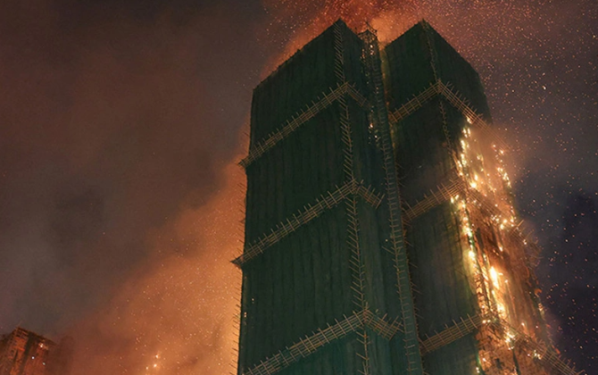 Honq-Konqda yanğınla bağlı saxlanılanların sayı 11-ə çatıb