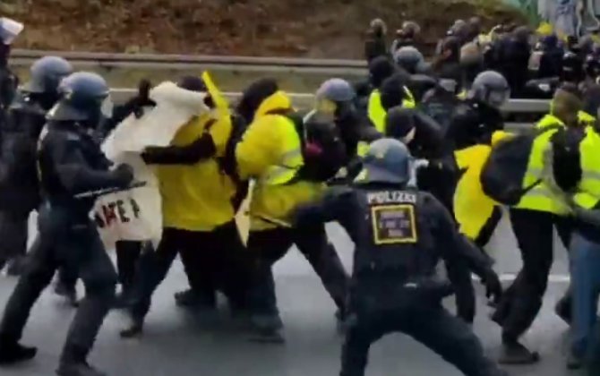 Массовые протесты в Германии