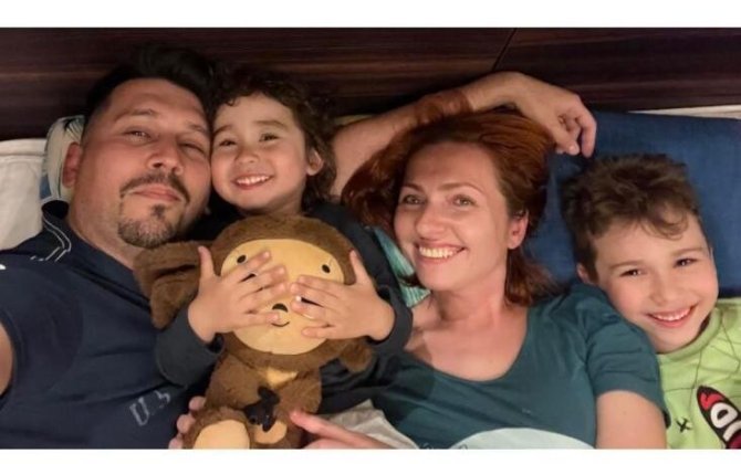 Yanğına bir neçə saat qalmış çəkdirdikləri fotonu paylaşdı