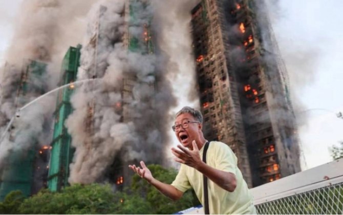 Honkonqda yanğında ölənlərin sayı 146 nəfərə çatıb