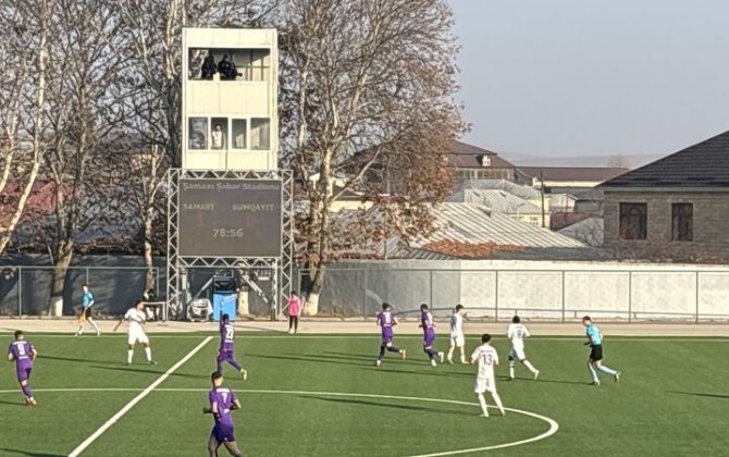 “Sumqayıt” “Şamaxı”nı məğlub etdi