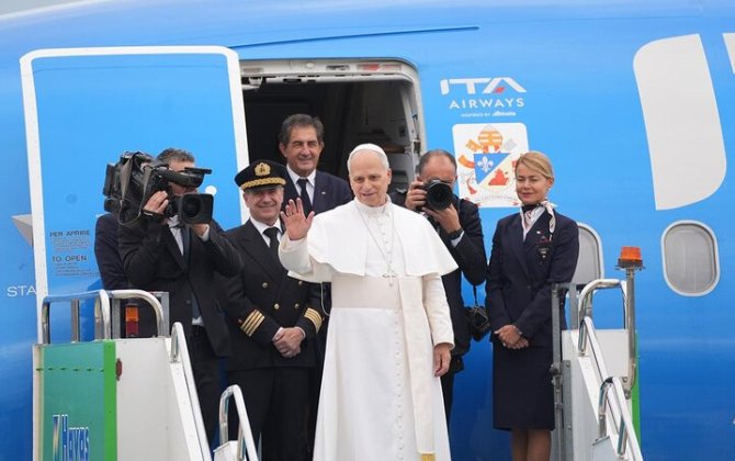 Roma Papasının Türkiyəyə səfəri başa çatdı