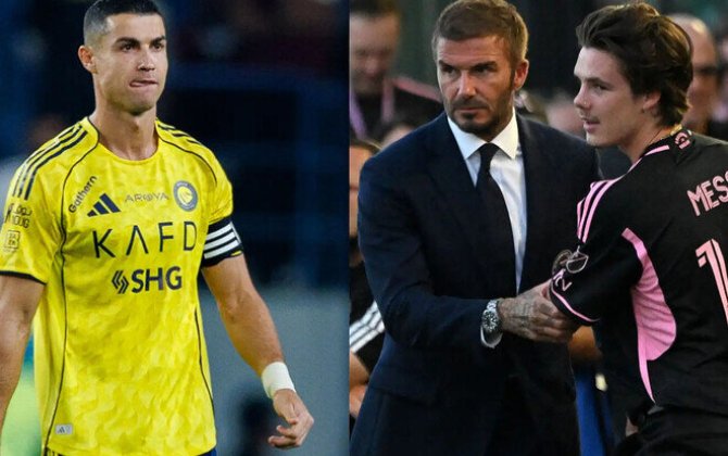 Bekhemin oğlu Ronaldoya cavab verdi