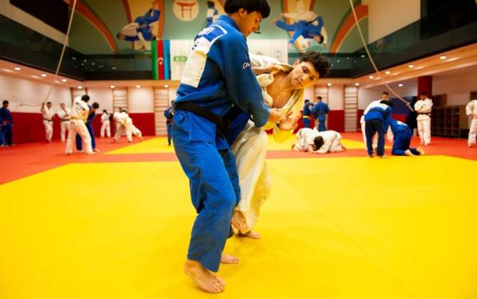 Bakıda yeniyetmə cüdoçular üçün təlim-məşq toplanışına start verilib