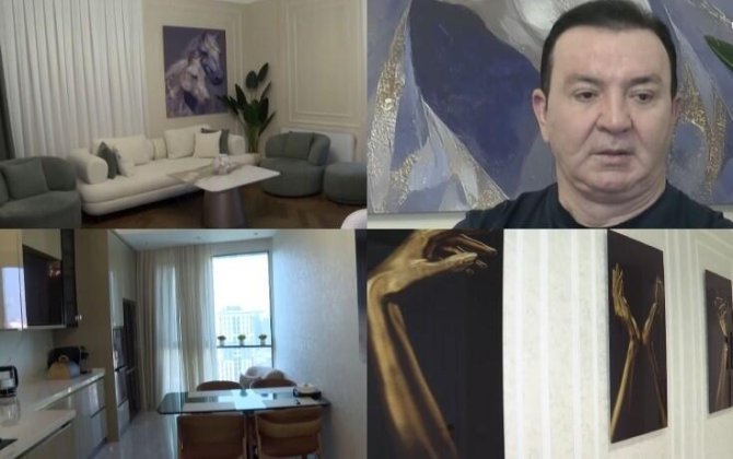 Vasif Məhərrəmlinin yeni evi - VİDEO