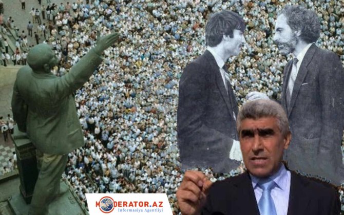 Əbülfəz Əliyev meydandakı ilk çıxışında nə təklif etdi? Ondan sonra ilk dəfə söz alan Nemət Pənahov  nə dedi?.. 