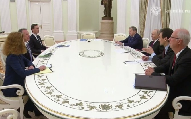 Началась встреча Путина с Уиткоффом и Кушнером