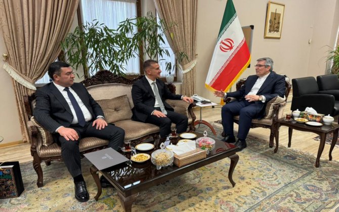 Azərbaycanın Tehrandakı səfiri İran XİN-nin bir sıra rəsmiləri ilə görüş keçirib - FOTO