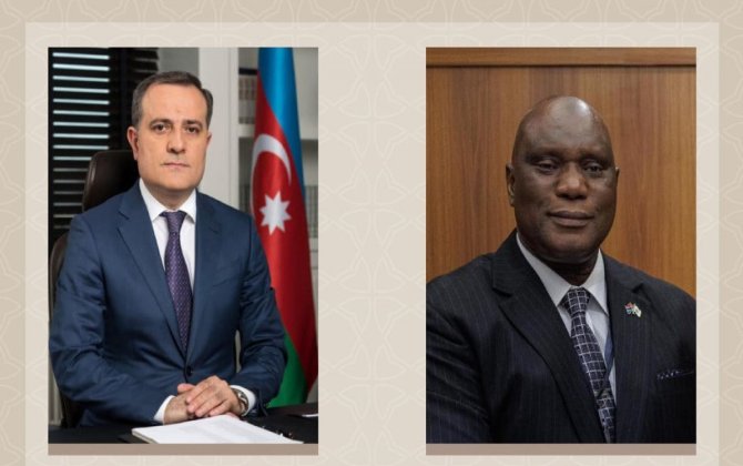 Ceyhun Bayramov Qambiyanın xarici işlər naziri Serinq Modou Njie ilə telefon danışığı aparıb