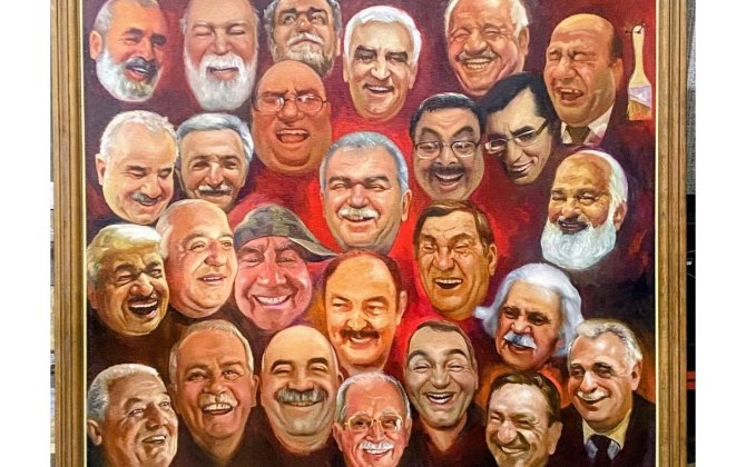 Rəssam Nəvai Metinin könül atlasından – GÜLƏN ADAMLAR