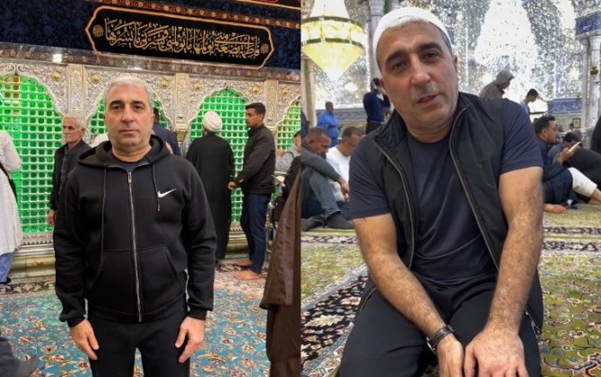 Rafael İsgəndərov İraqda - VİDEO