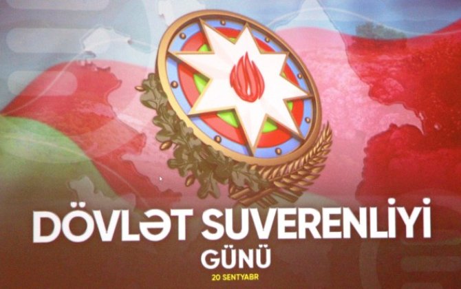 Dövlət Suverenliyi Günü iş günü hesab edilməyəcək