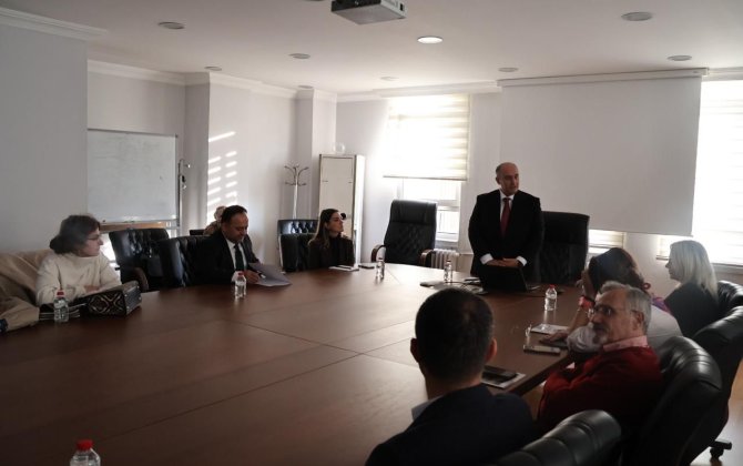 BSU-nun rektoru Marmara Universitetində mühazirə ilə çıxış edib - FOTOLAR