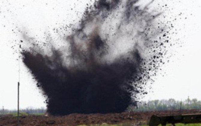 Ağdərədə mal-qara otaran şəxs minaya düşüb