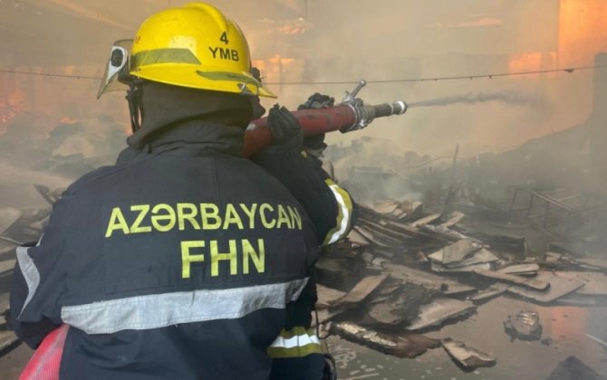 Restoranda baş verən yanğın söndürülüb - YENİLƏNİB