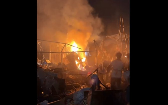 Израиль нанес удар по палаточному лагерю в Газе-ВИДЕО