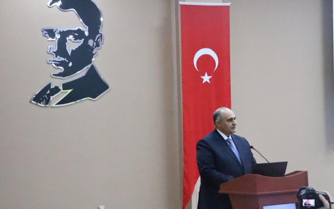 BSU-nun rektoru Trakya Universitetində “Dəyişən geosiyasi reallıqlar və Azərbaycanın regional liderliyi” mövzusunda çıxış edib - FOTO