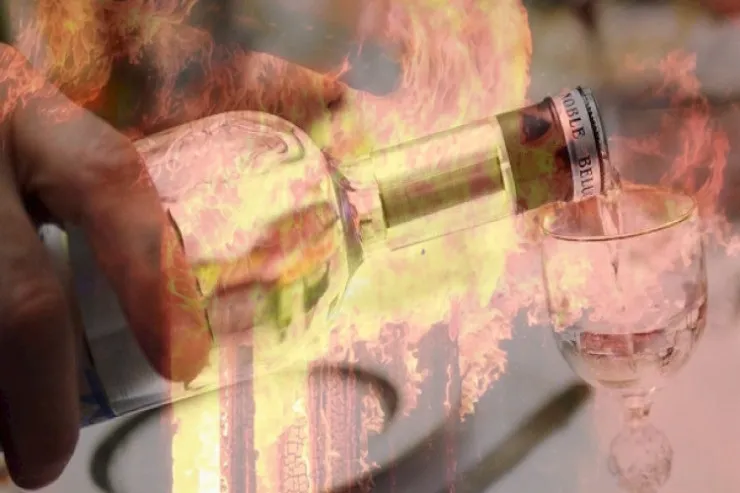 Tut arağı içib qonşusunun həyətinə OD VURDU - Bərdədə ŞOK OLAY