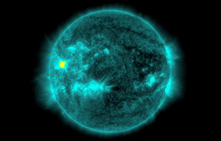 На Солнце произошла первая за неделю вспышка предпоследнего класса мощности
