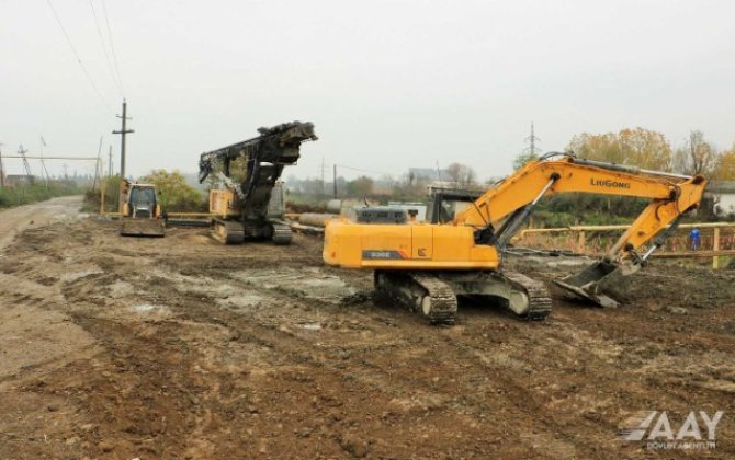 Lənkəranda iki körpü yenidən inşa edilir - FOTOLAR