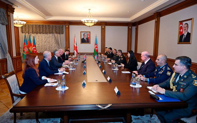 Britaniya Azərbaycanla hərbi əlaqələrin daha da genişləndirilməsində maraqlıdır - FOTO - VİDEO
