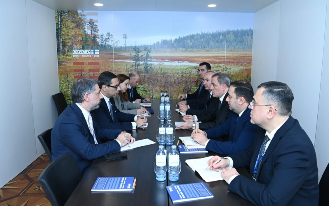 Azərbaycan və Kipr XİN başçıları regional vəziyyəti müzakirə edib - FOTO