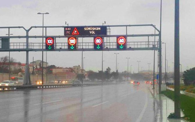 Zığ dairəsi-Hava Limanı yolunda bəzi zolaqlarda sürət həddi endirildi