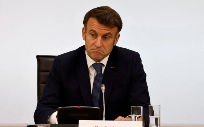 Makron: Fransa Çinlə əlaqələri gücləndirməyə hazırdır