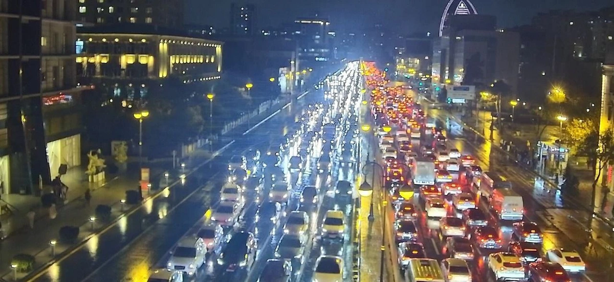 Hazırda paytaxt yollarında vəziyyət necədir?
