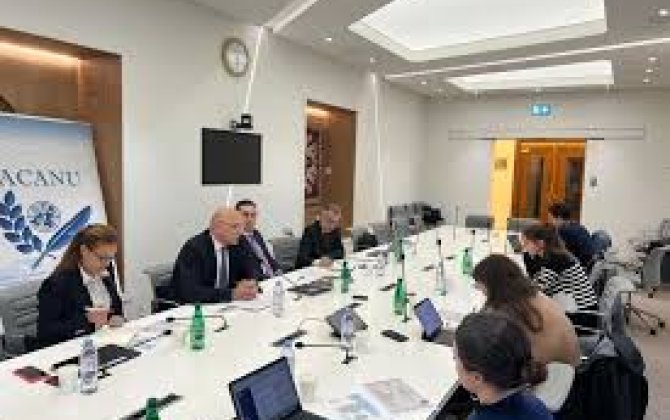 Делегация грузинского телеканала Host TV ознакомилась с рабочим процессом Baku TV