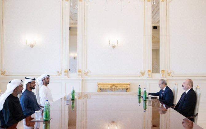 Президент ОАЭ поручил расширить сотрудничество с Азербайджаном во всех сферах