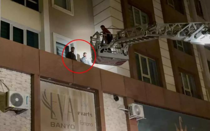 Pəncərədən çarşafla enərkən görən onları oğru sandı, sən demə onlar... - FOTOLAR